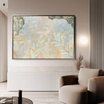 Floral Canvas Wall Art WAD542-F 90 x 60 cm / Stretched on hidden frame