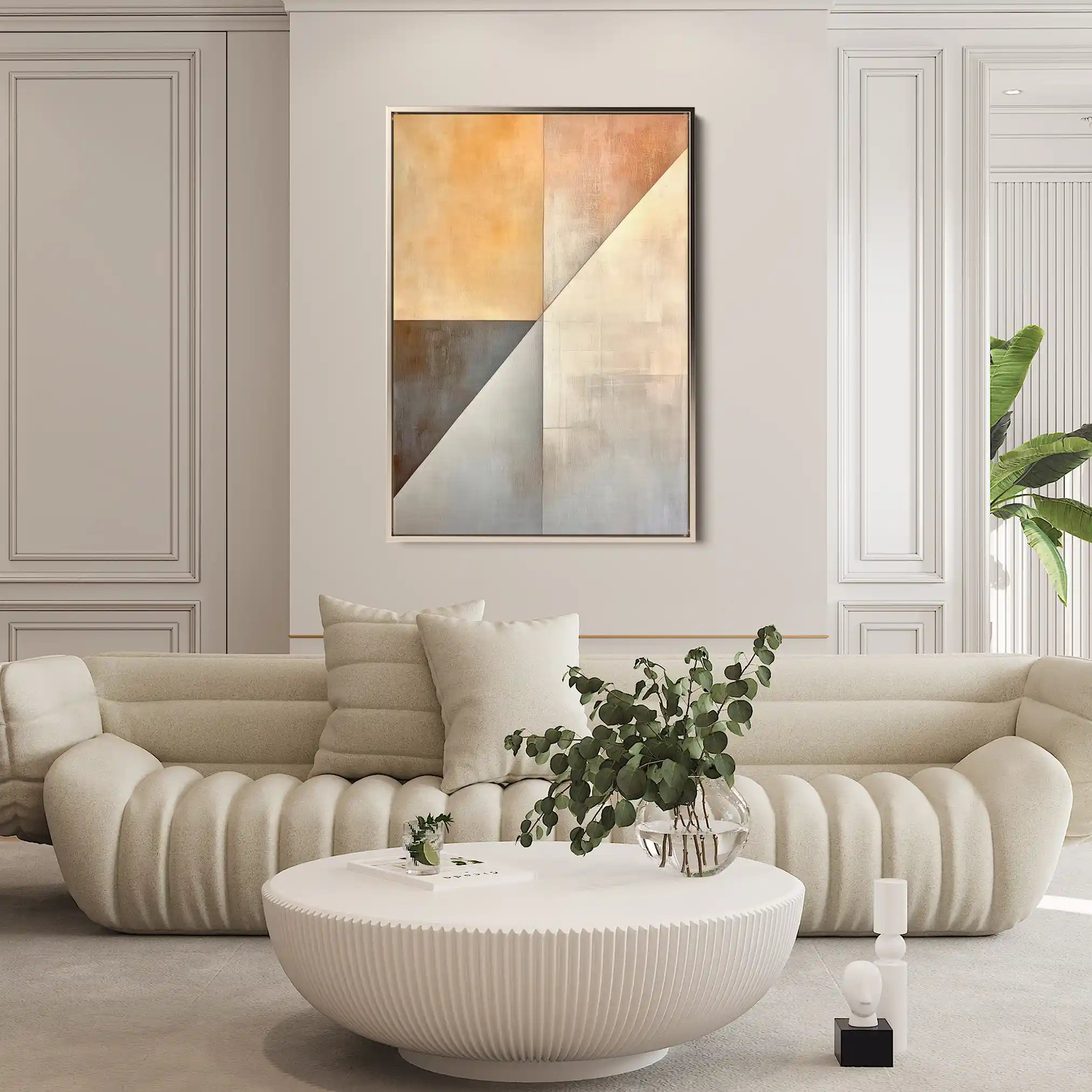 Abstract 543 Canvas Art 60 x 40 cm / Stretched on hidden frame