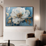Floral Canvas Wall Art WAD543-F 90 x 60 cm / Stretched on hidden frame