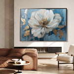 Floral Canvas Wall Art WAD543-F 90 x 60 cm / Stretched on hidden frame