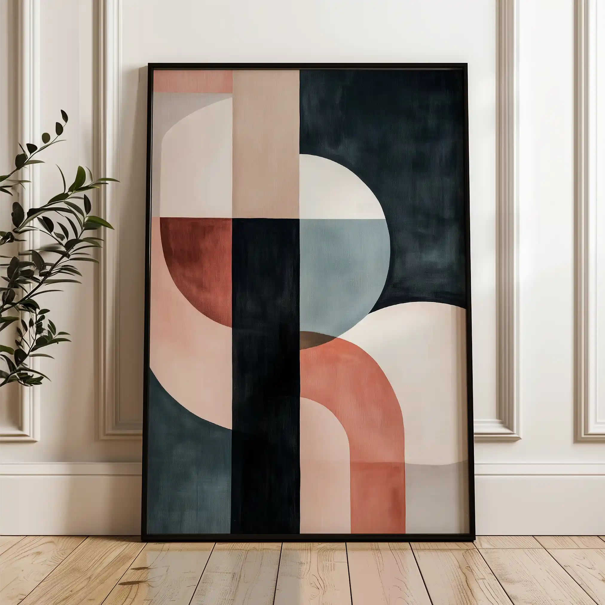 Abstract 544 Canvas Art 60 x 40 cm / Stretched on hidden frame