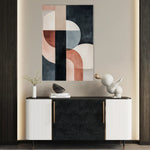 Abstract 544 Canvas Art 60 x 40 cm / Stretched on hidden frame