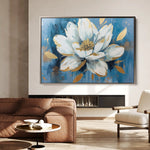 Floral Canvas Wall Art WAD544-F 90 x 60 cm / Stretched on hidden frame