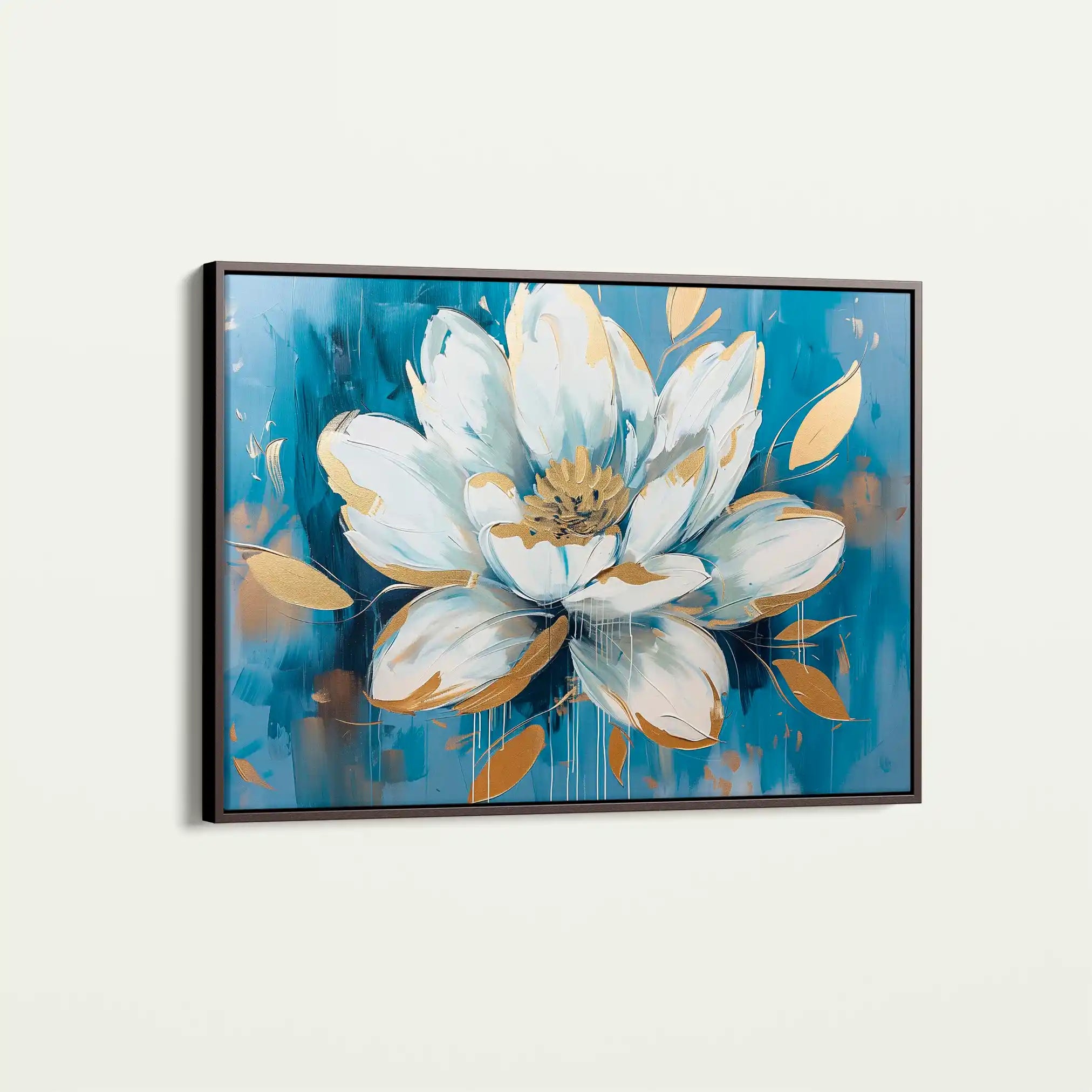 Floral Canvas Wall Art WAD544-F 90 x 60 cm / Stretched on hidden frame
