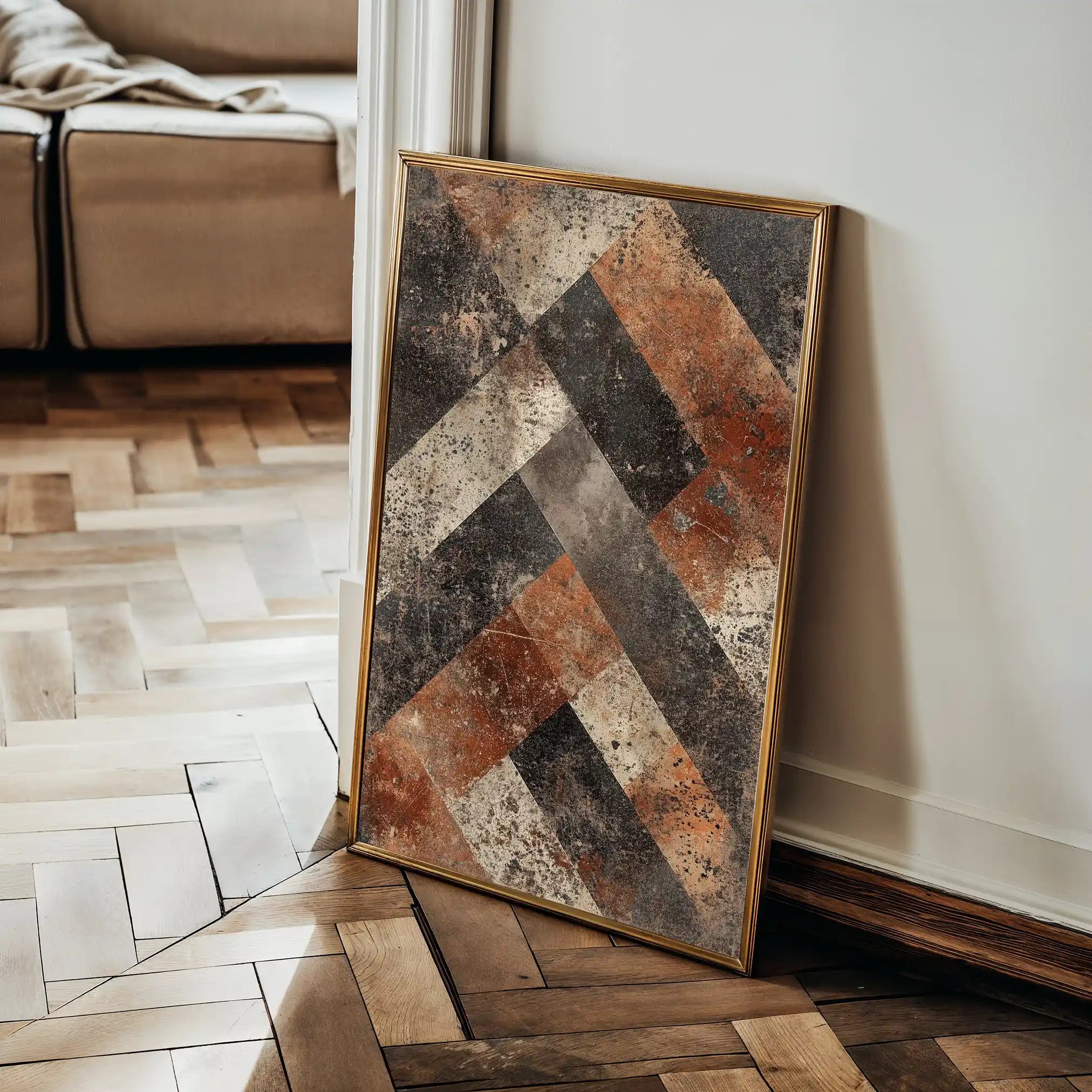 Abstract 550 Canvas Art 60 x 40 cm / Stretched on hidden frame