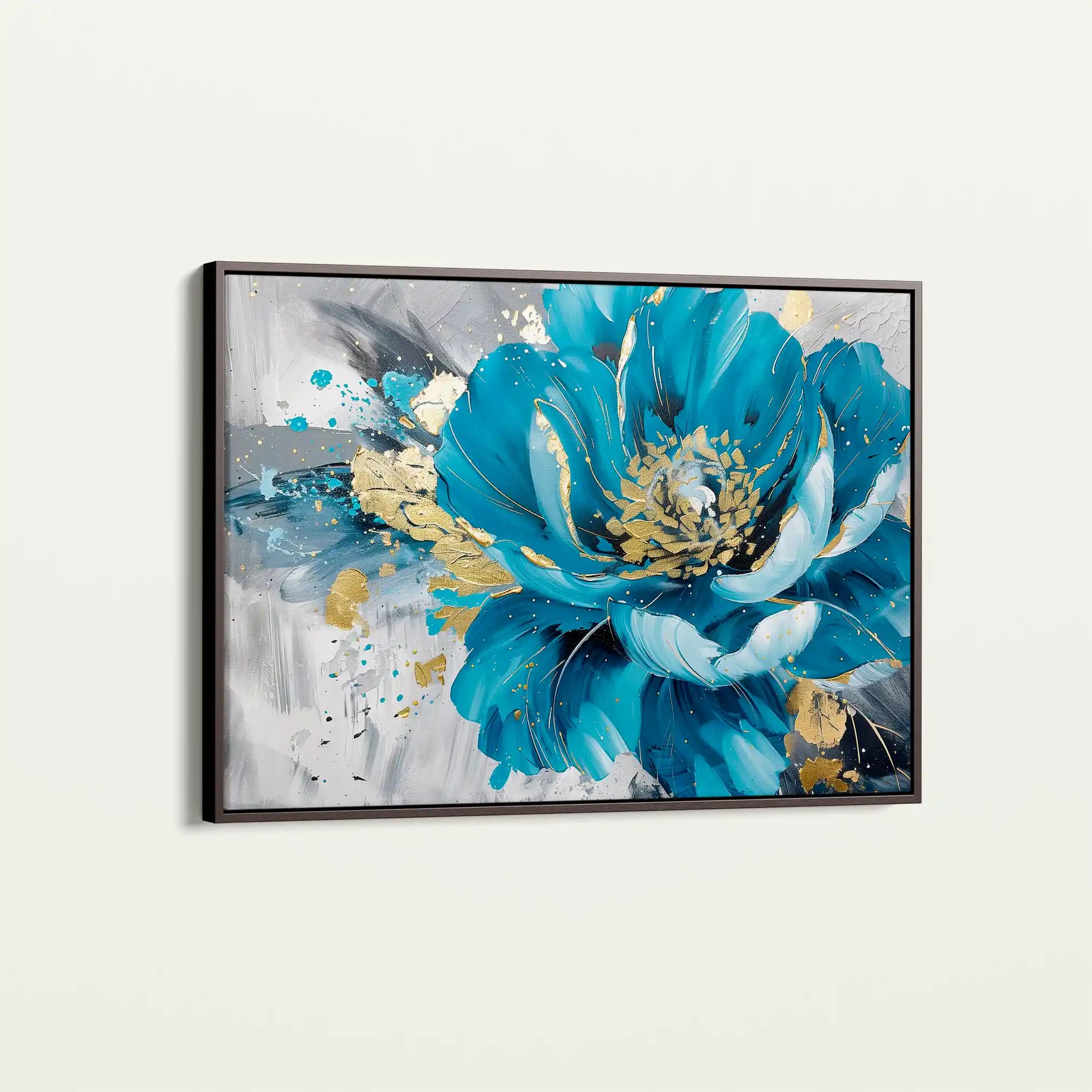 Floral Canvas Wall Art WAD551-F 90 x 60 cm / Stretched on hidden frame