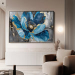 Floral Canvas Wall Art WAD552-F 90 x 60 cm / Stretched on hidden frame