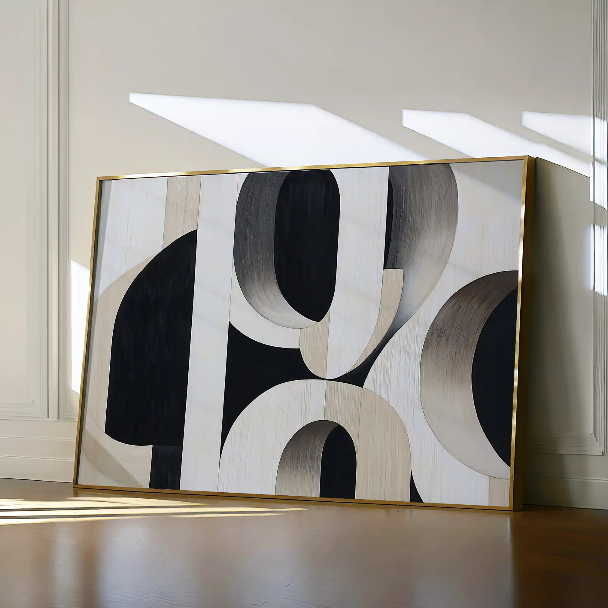 Abstract 554 Canvas Art 60 x 40 cm / Stretched on hidden frame