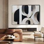 Abstract 554 Canvas Art 60 x 40 cm / Stretched on hidden frame