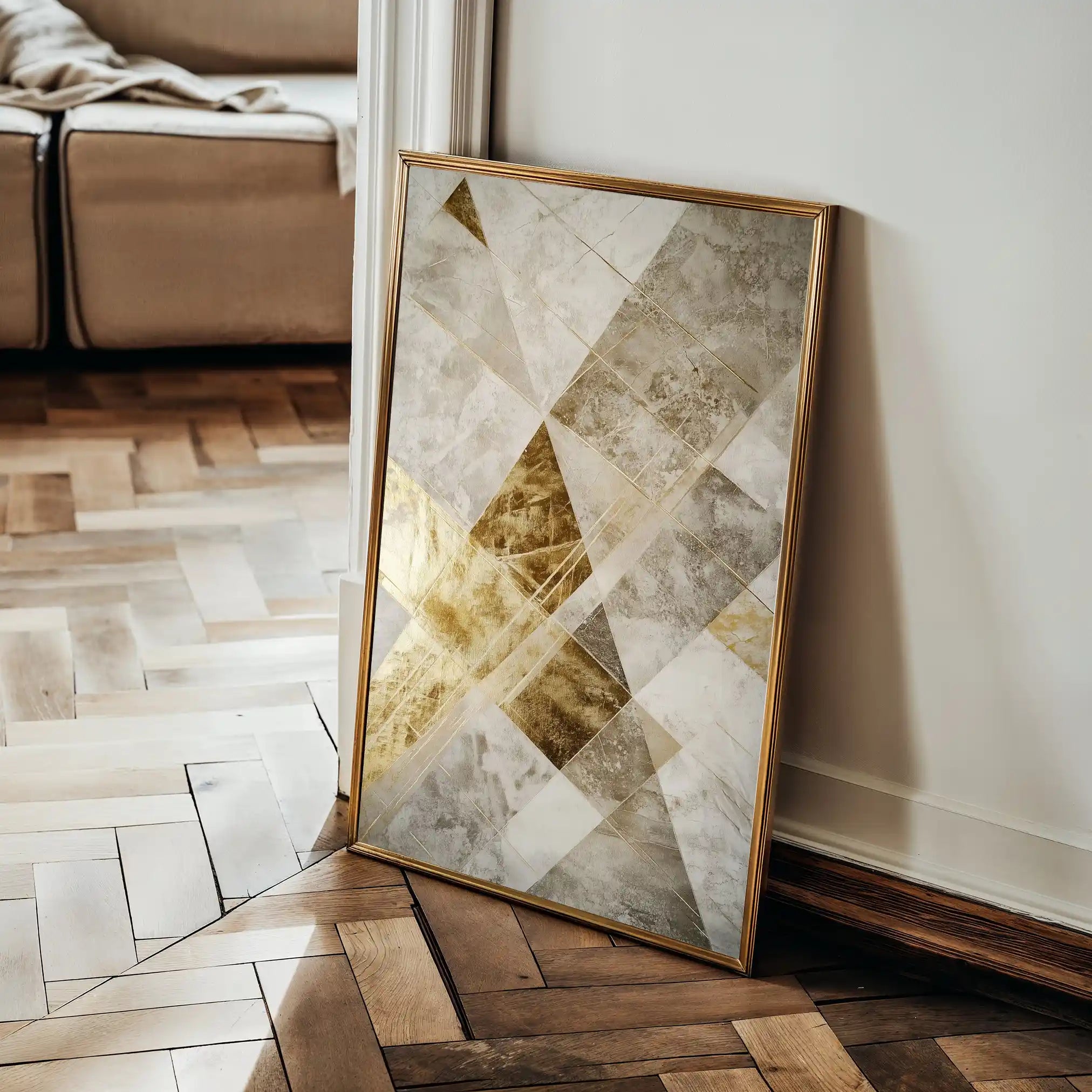 Abstract 557 Canvas Art 60 x 40 cm / Stretched on hidden frame