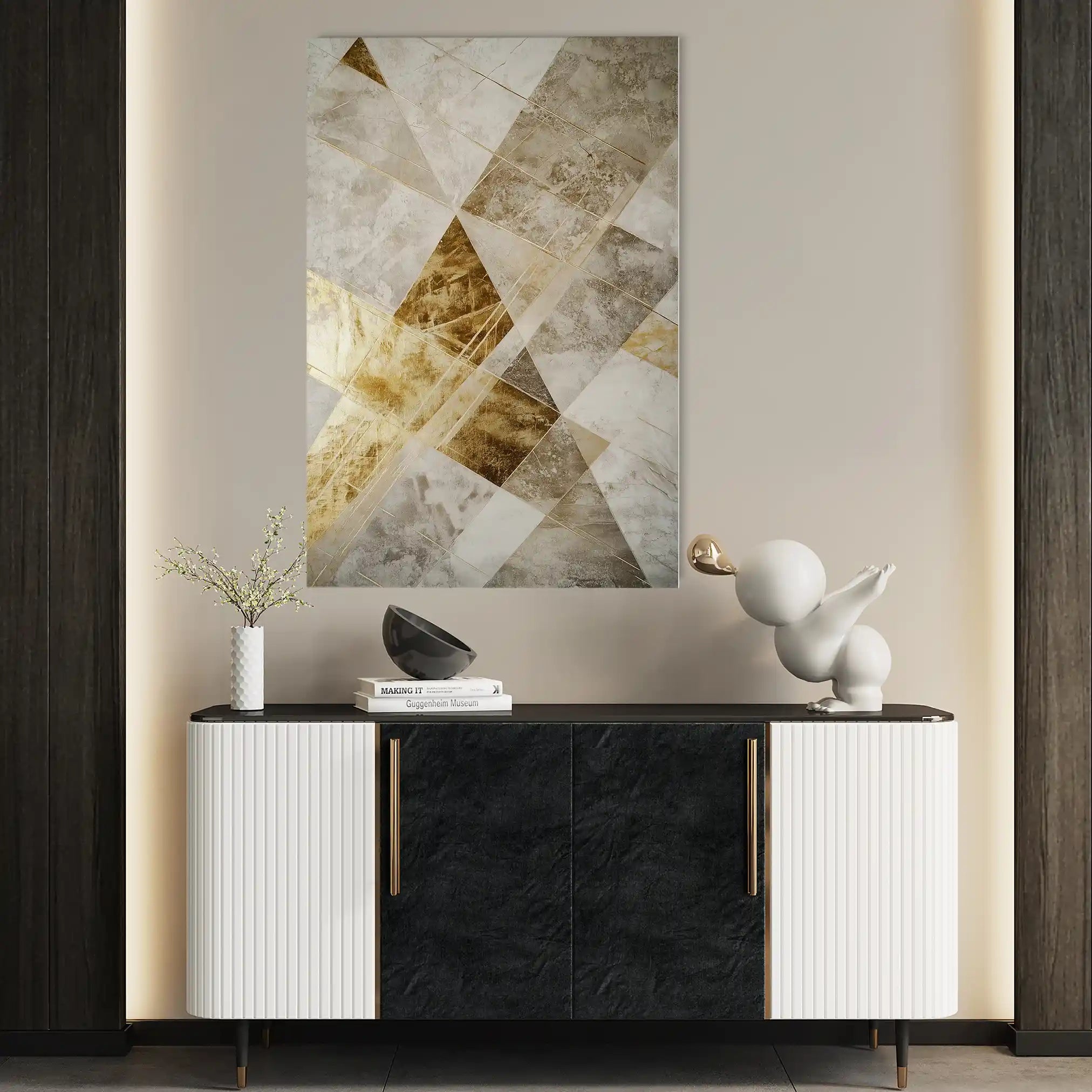 Abstract 557 Canvas Art 60 x 40 cm / Stretched on hidden frame