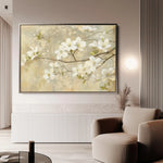 Floral Canvas Wall Art WAD559-F 90 x 60 cm / Stretched on hidden frame