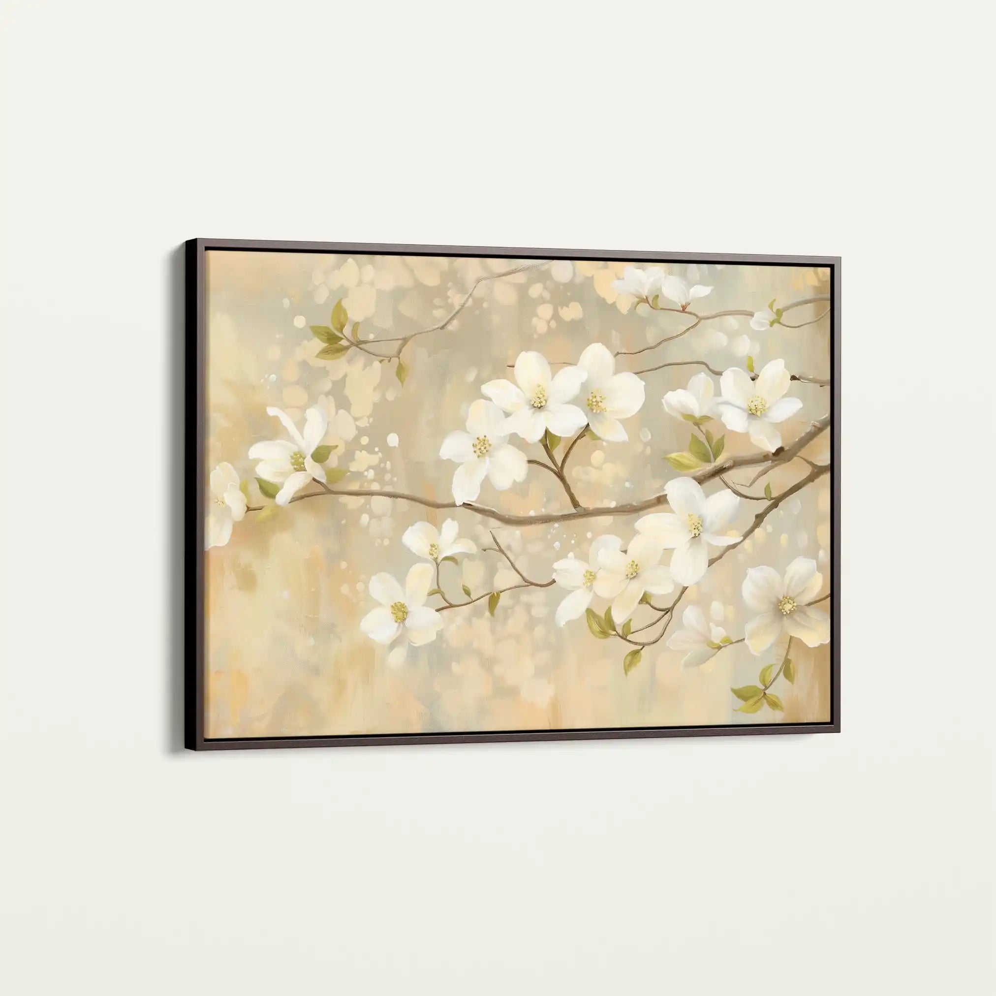 Floral Canvas Wall Art WAD559-F 90 x 60 cm / Stretched on hidden frame