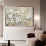 Floral Canvas Wall Art WAD560-F 90 x 60 cm / Stretched on hidden frame