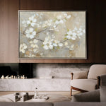 Floral Canvas Wall Art WAD560-F 90 x 60 cm / Stretched on hidden frame