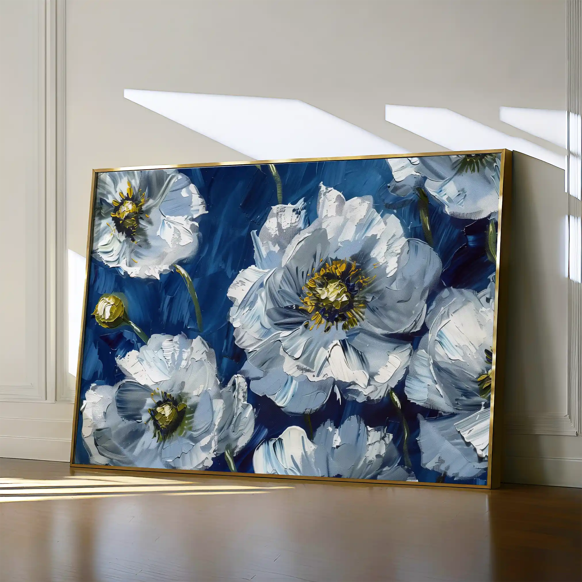 Floral Canvas Wall Art WAD562-F 90 x 60 cm / Stretched on hidden frame