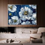 Floral Canvas Wall Art WAD562-F 90 x 60 cm / Stretched on hidden frame