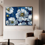Floral Canvas Wall Art WAD562-F 90 x 60 cm / Stretched on hidden frame