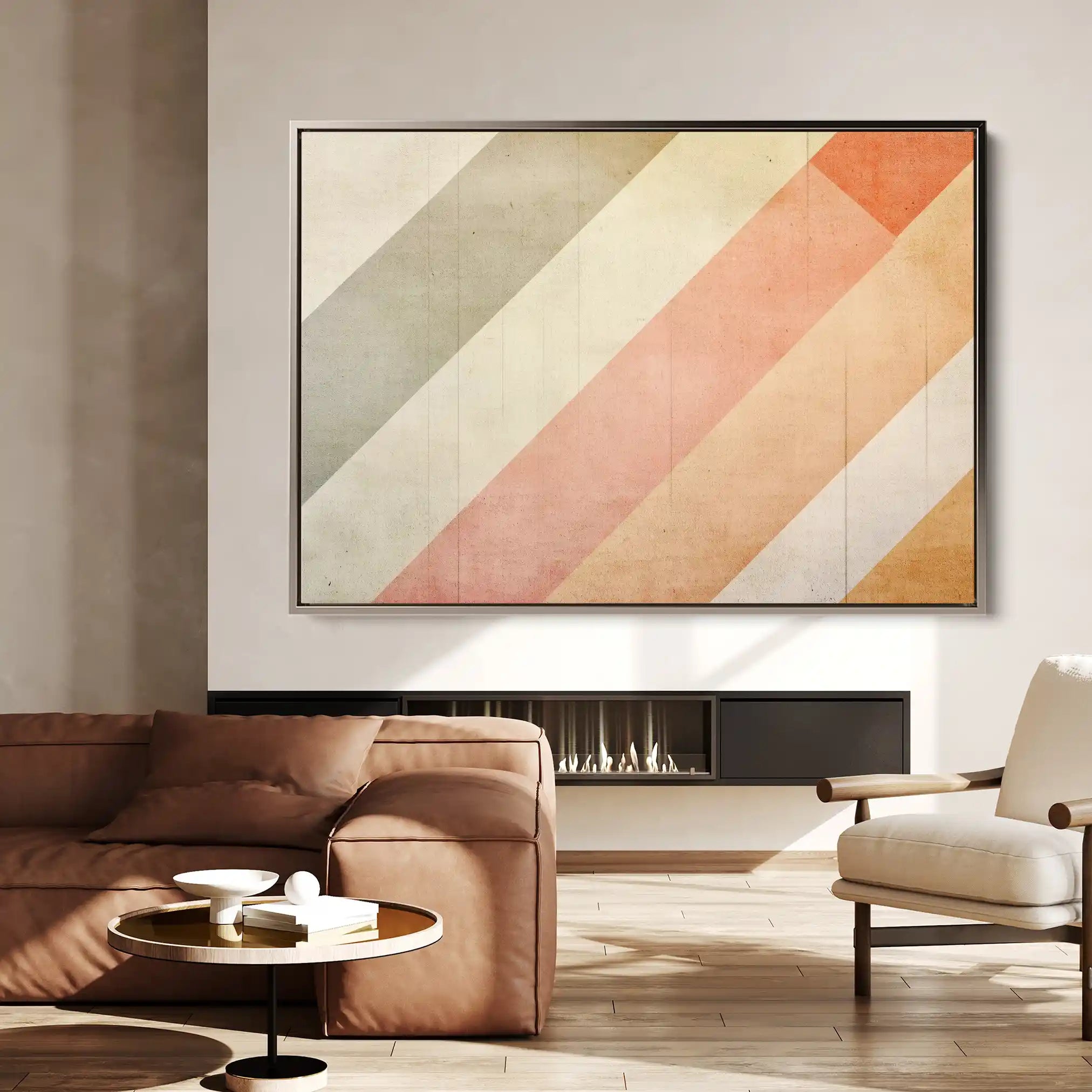 Abstract 565 Canvas Art 60 x 40 cm / Stretched on hidden frame