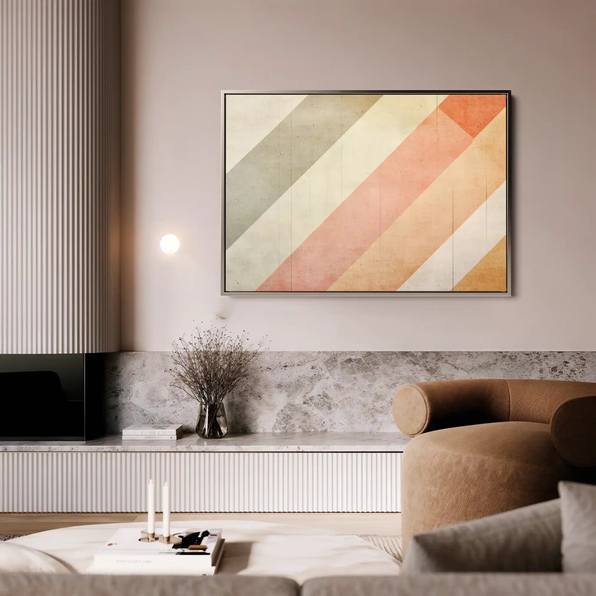 Abstract 565 Canvas Art 60 x 40 cm / Stretched on hidden frame
