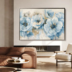 Floral Canvas Wall Art WAD565-F 90 x 60 cm / Stretched on hidden frame