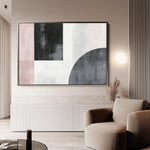 Abstract 566 Canvas Art 60 x 40 cm / Stretched on hidden frame