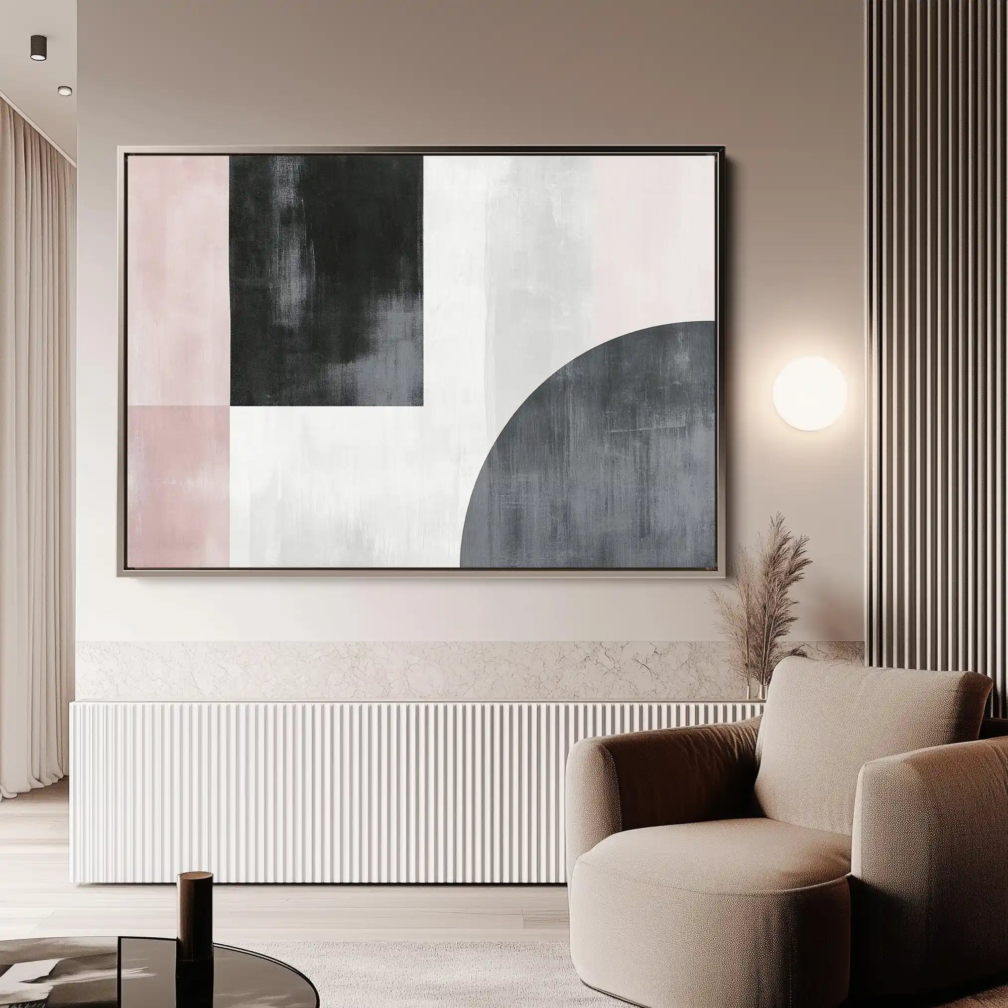 Abstract 566 Canvas Art 60 x 40 cm / Stretched on hidden frame