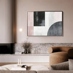 Abstract 566 Canvas Art 60 x 40 cm / Stretched on hidden frame