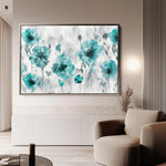 Floral Canvas Wall Art WAD567-F 90 x 60 cm / Stretched on hidden frame