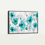 Floral Canvas Wall Art WAD567-F 90 x 60 cm / Stretched on hidden frame