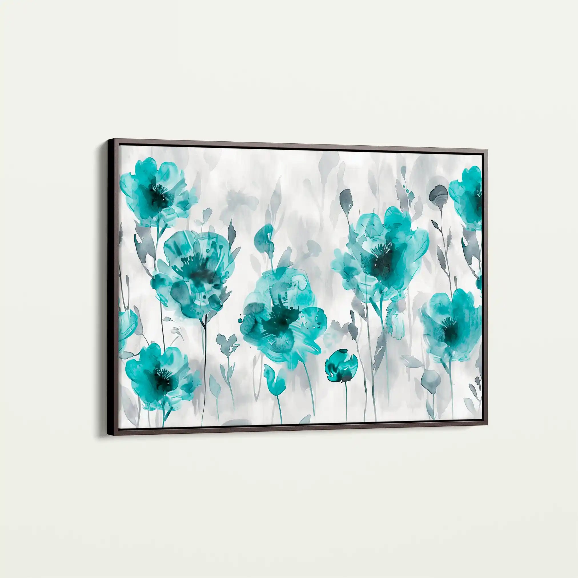 Floral Canvas Wall Art WAD567-F 90 x 60 cm / Stretched on hidden frame