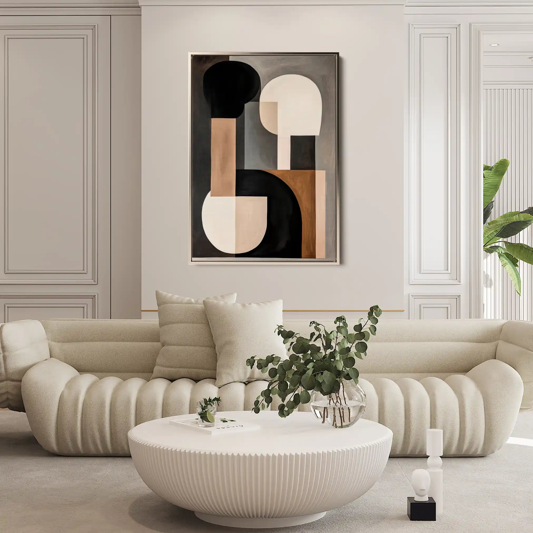 Abstract 568 Canvas Art 60 x 40 cm / Stretched on hidden frame