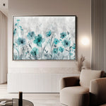 Floral Canvas Wall Art WAD568-F 90 x 60 cm / Stretched on hidden frame