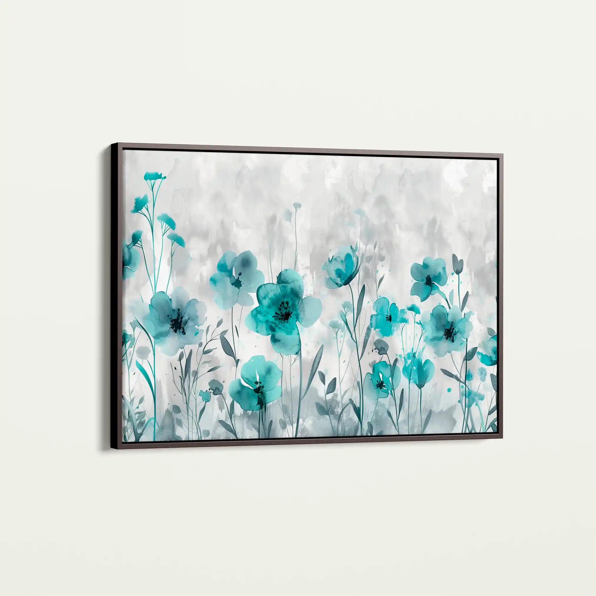 Floral Canvas Wall Art WAD568-F 90 x 60 cm / Stretched on hidden frame