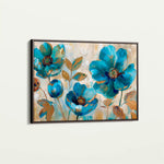 Floral Canvas Wall Art WAD569-F 90 x 60 cm / Stretched on hidden frame