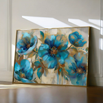 Floral Canvas Wall Art WAD570-F 90 x 60 cm / Stretched on hidden frame