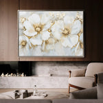Floral Canvas Wall Art WAD571-F 90 x 60 cm / Stretched on hidden frame