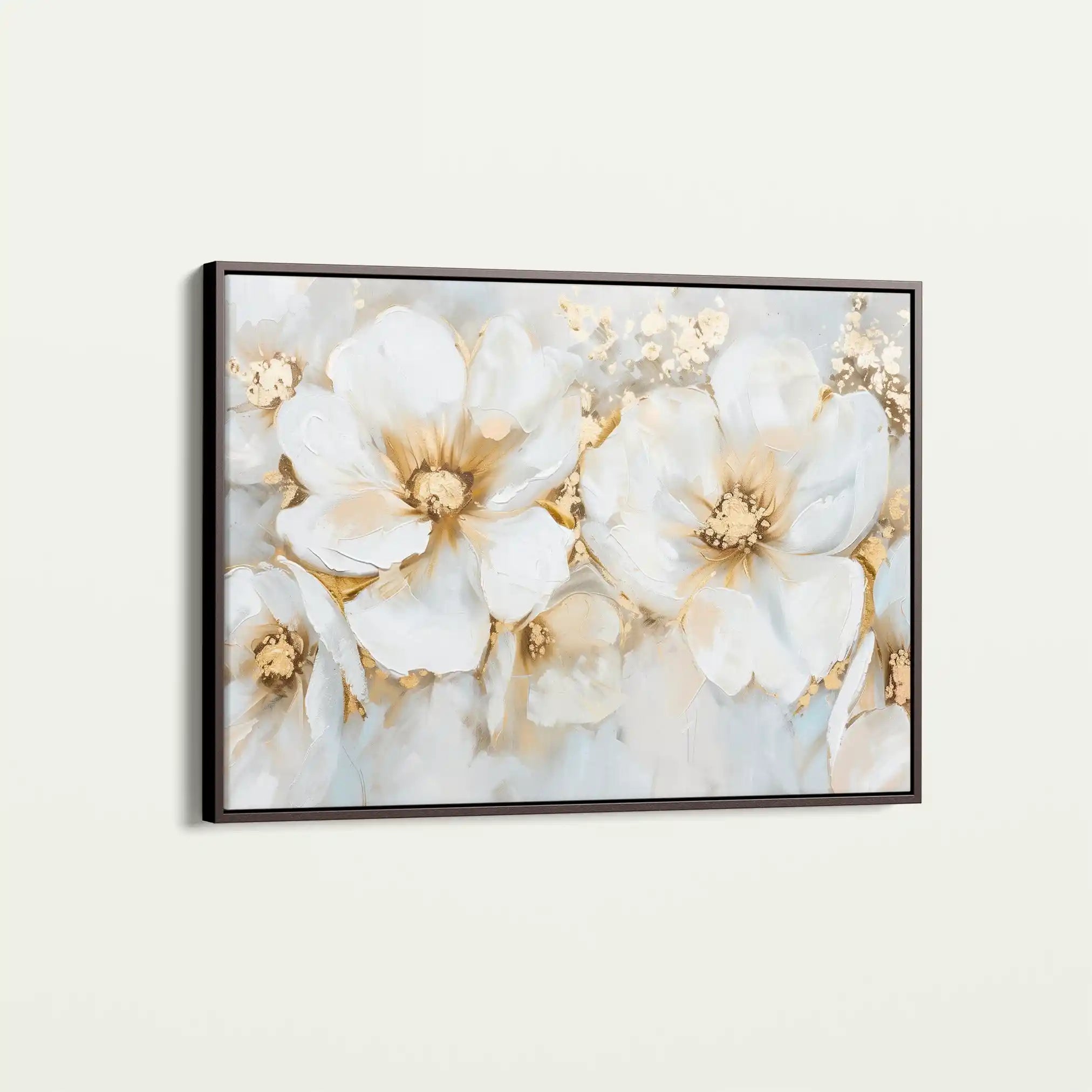 Floral Canvas Wall Art WAD571-F 90 x 60 cm / Stretched on hidden frame