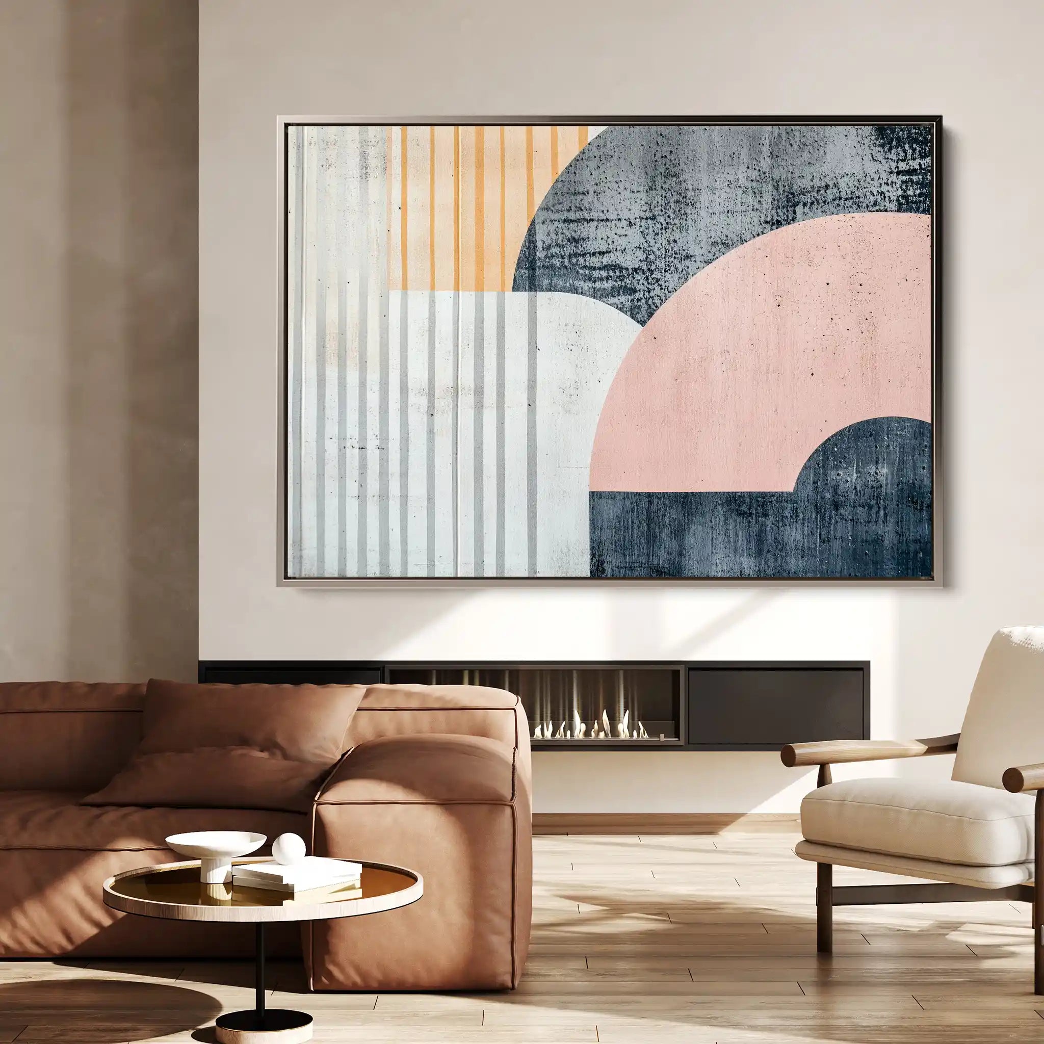 Abstract 572 Canvas Art 60 x 40 cm / Stretched on hidden frame