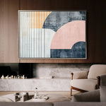 Abstract 572 Canvas Art 60 x 40 cm / Stretched on hidden frame