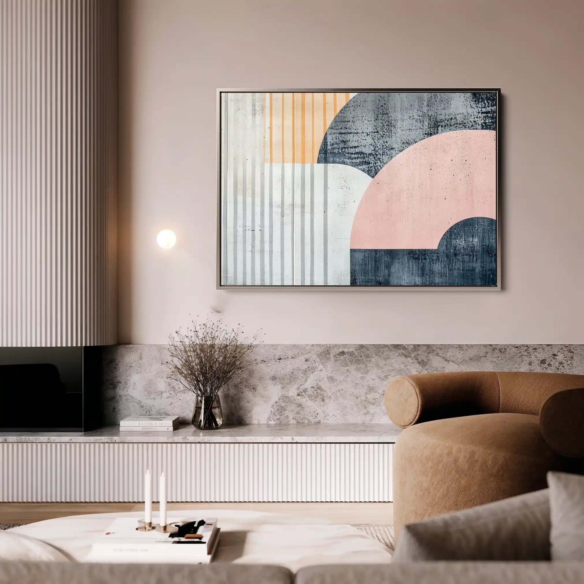 Abstract 572 Canvas Art 60 x 40 cm / Stretched on hidden frame