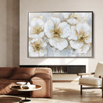 Floral Canvas Wall Art WAD572-F 90 x 60 cm / Stretched on hidden frame