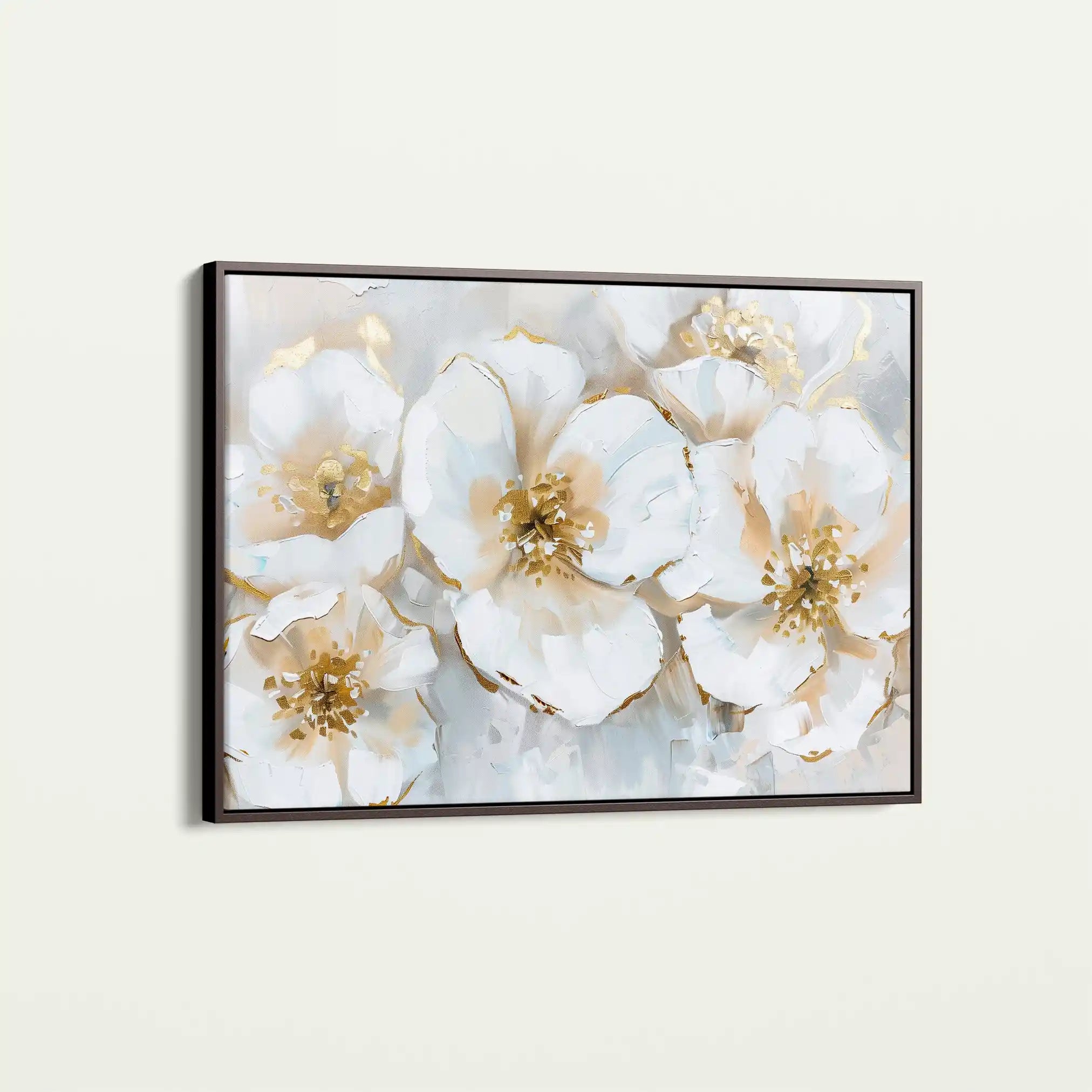 Floral Canvas Wall Art WAD572-F 90 x 60 cm / Stretched on hidden frame