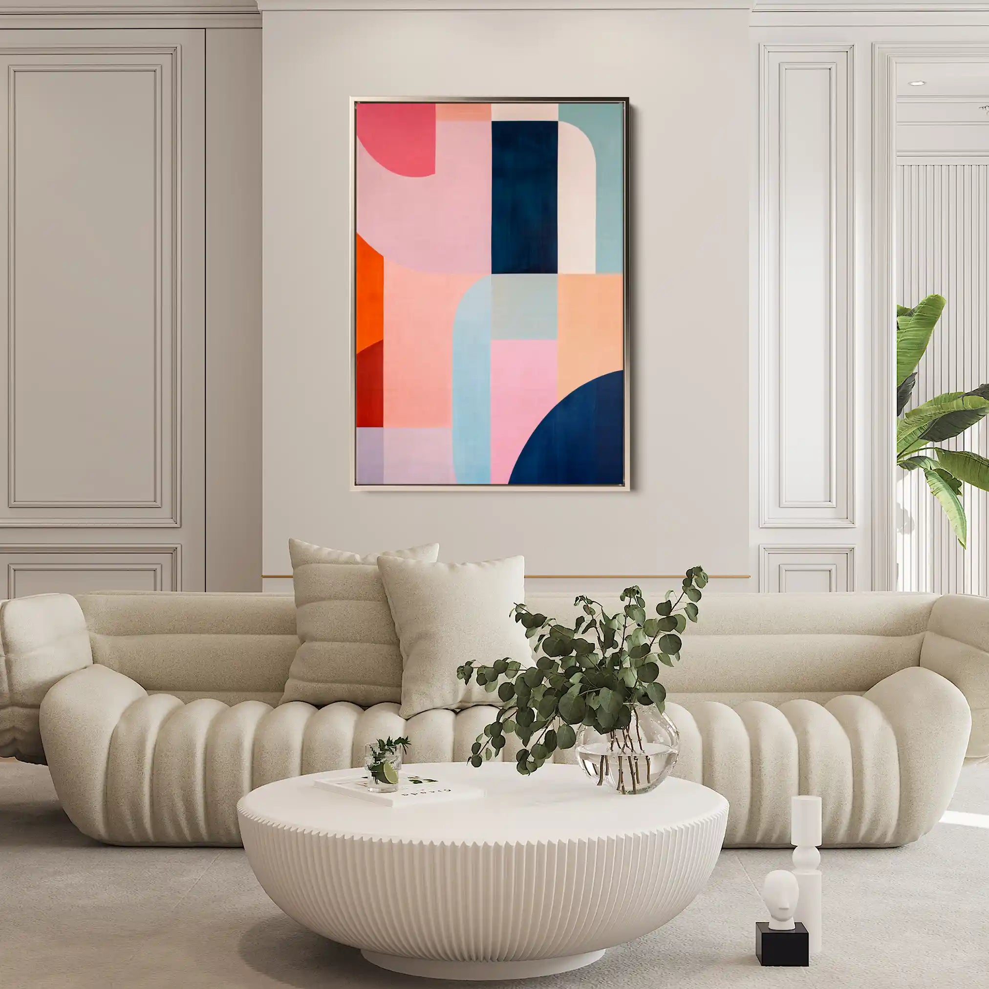Abstract 573 Canvas Art 60 x 40 cm / Stretched on hidden frame