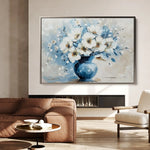 Floral Canvas Wall Art WAD577-F 90 x 60 cm / Stretched on hidden frame
