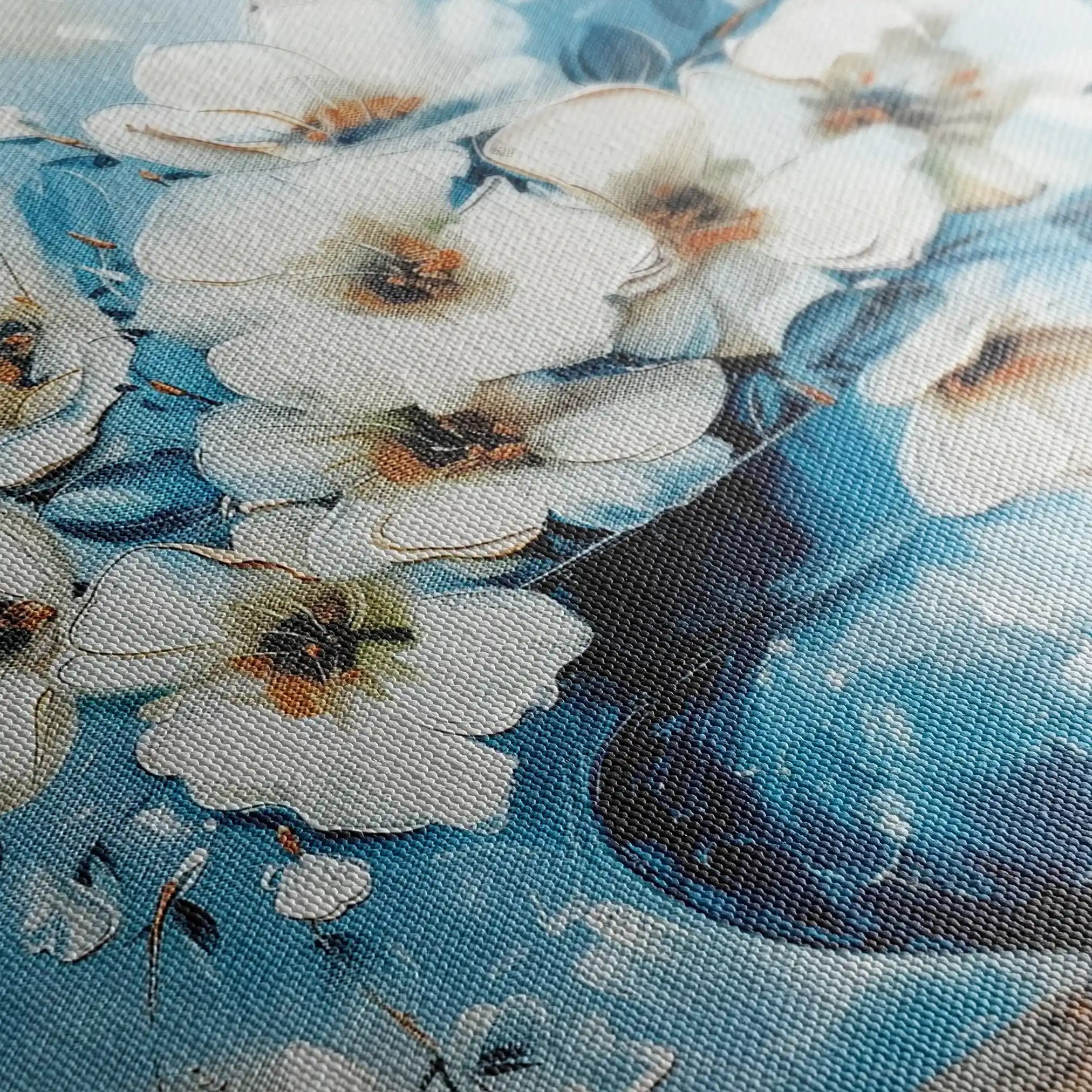 Floral Canvas Wall Art WAD577-F 90 x 60 cm / Stretched on hidden frame