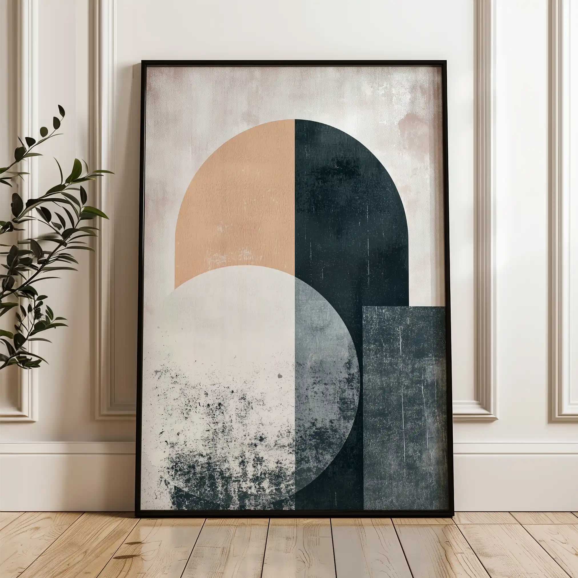 Abstract 578 Canvas Art 60 x 40 cm / Stretched on hidden frame