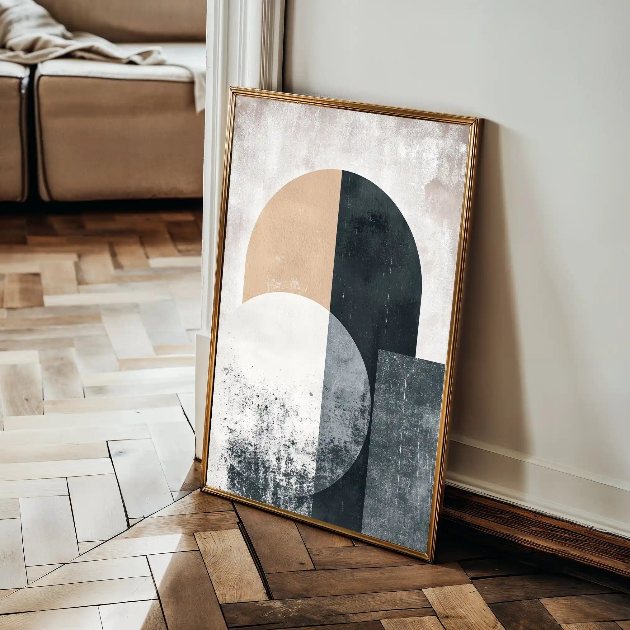 Abstract 578 Canvas Art 60 x 40 cm / Stretched on hidden frame