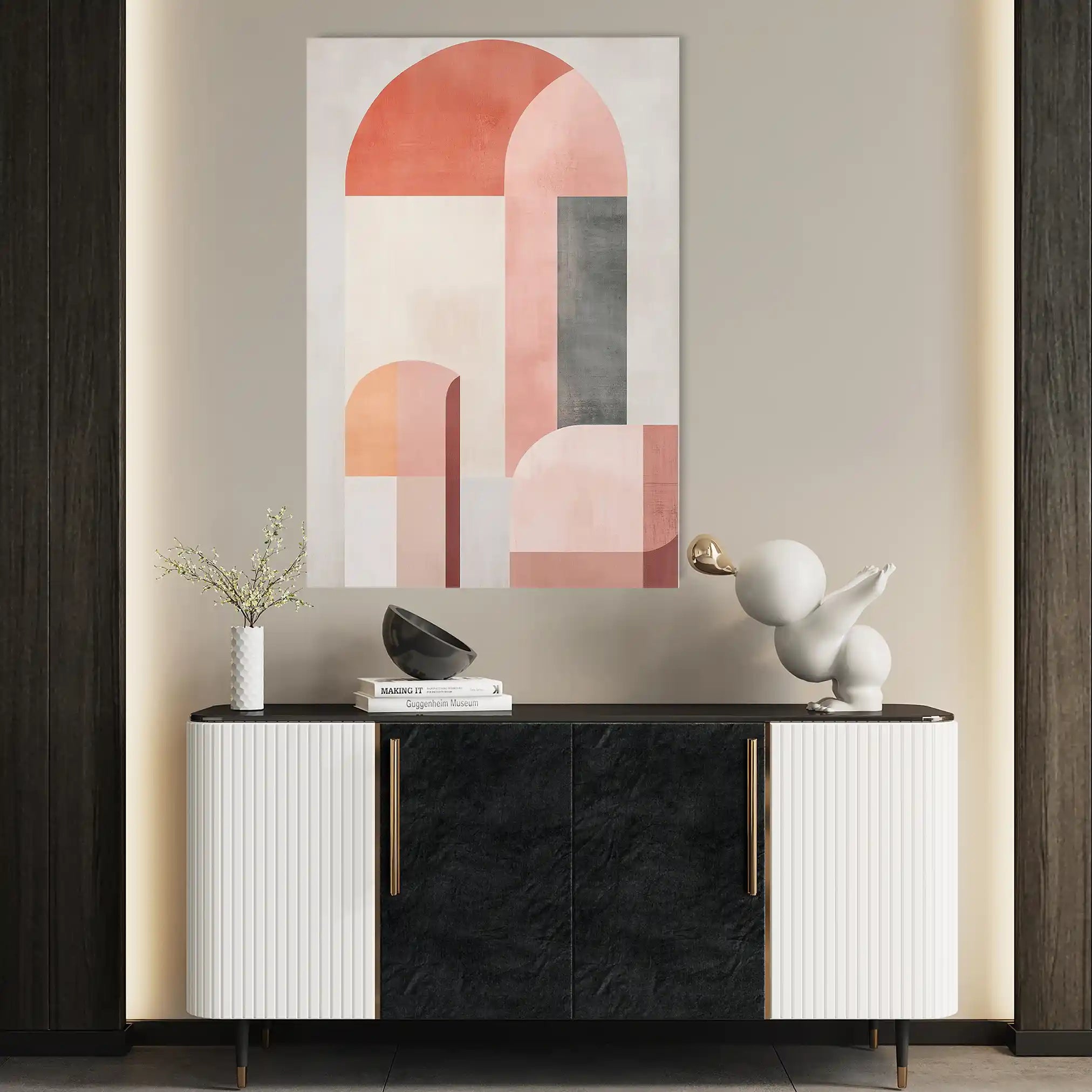 Abstract 579 Canvas Art 60 x 40 cm / Stretched on hidden frame