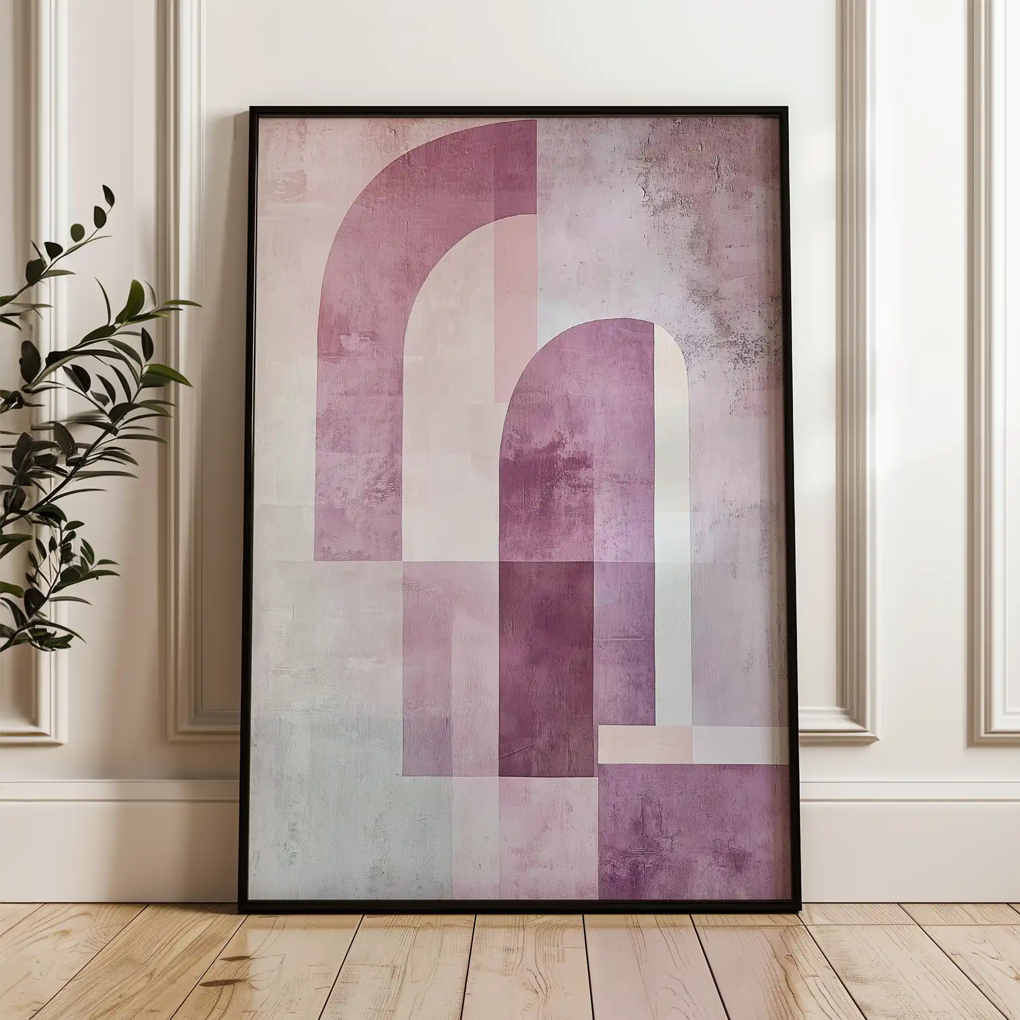 Abstract 580 Canvas Art 60 x 40 cm / Stretched on hidden frame